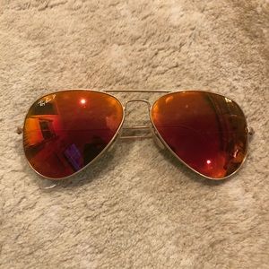 Ray-Ban Flash Lens Polarized Aviators